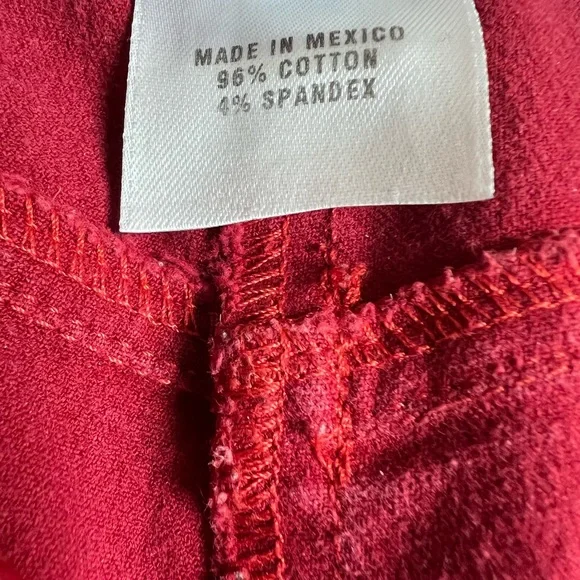 St John sport  bundle jeans in rich raspberry and white sz 2 bundle both for 1 - Picture 8 of 11